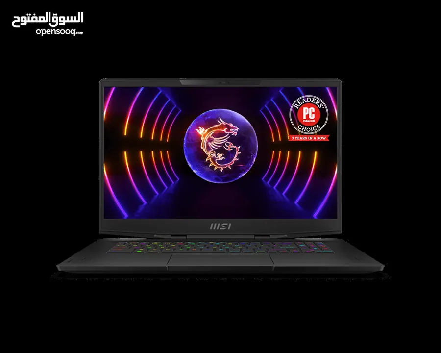 "لابتوب MSI Stealth 17 Studio A13V بحالة شبه جديدة – RTX 4090  i9  كفالة سارية"