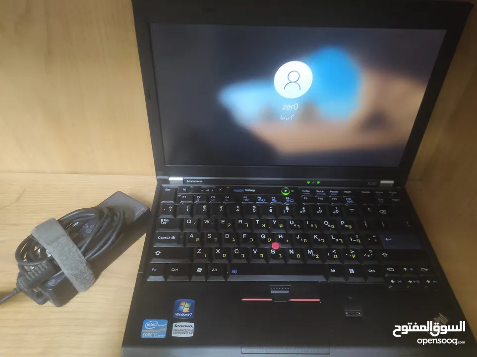 لابتوب لينوفو thinkpad كور i5 شغال مية المية فقط 250 شيكل
