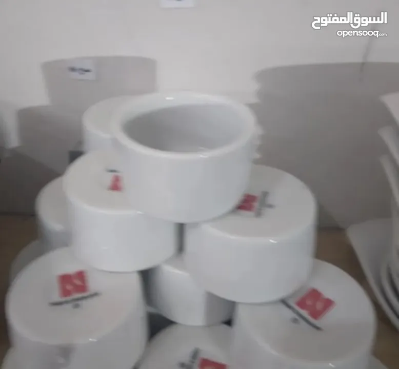 تشكيلة صحون تقديم حليبي