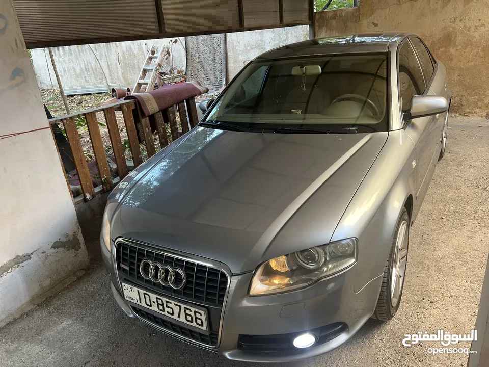 Audi A4  sline فحص كامل وارد وكاله فل كامل تأمين شامل