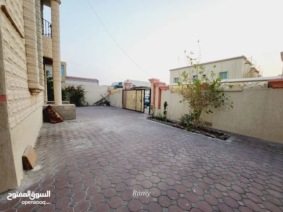 *MA* Villa is for sale in Excellent location in Ajman including all services with freehold