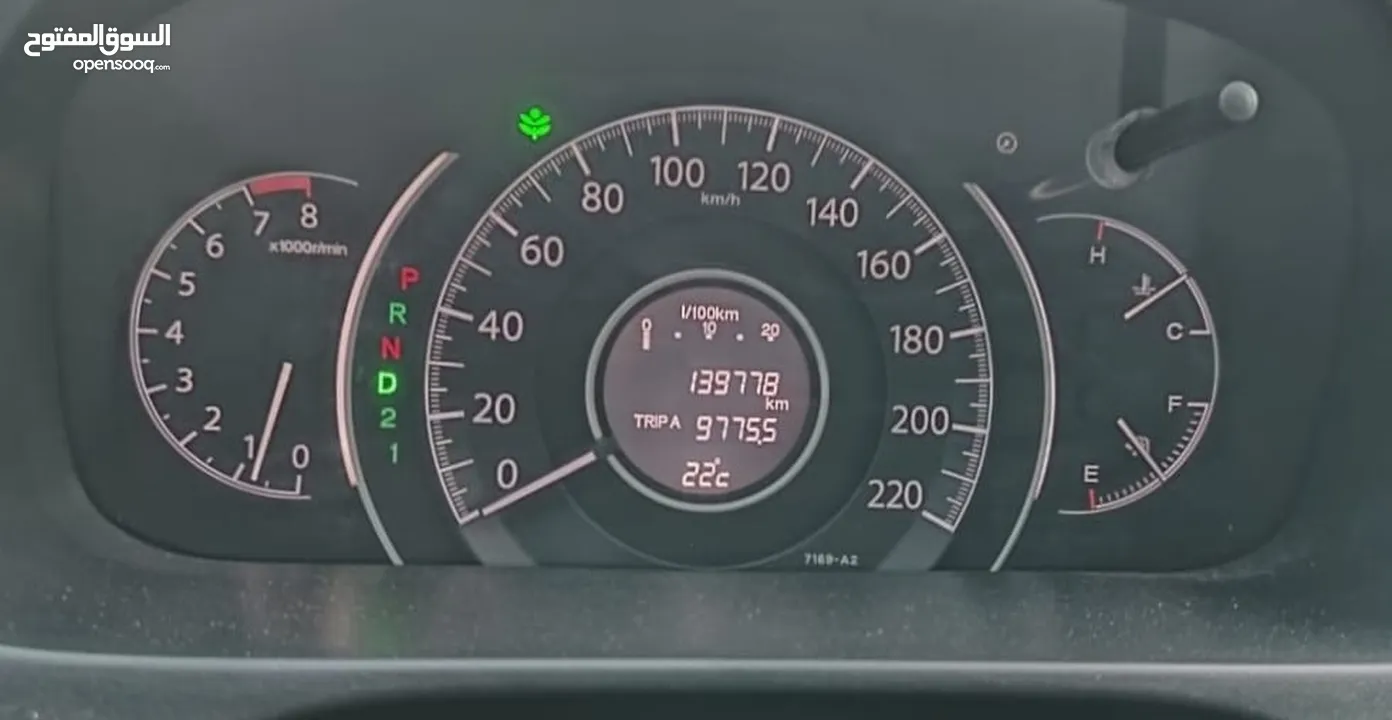 هوندا جيب CR-V فل كامل وفحص كامل 3 جيد وقصعه
