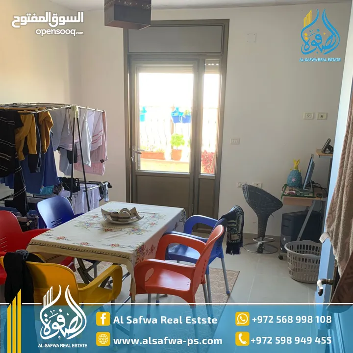 شقه مفروشه للايجار الطيره قرب دوار نبيل عمر مساحه واسعة و مميزه