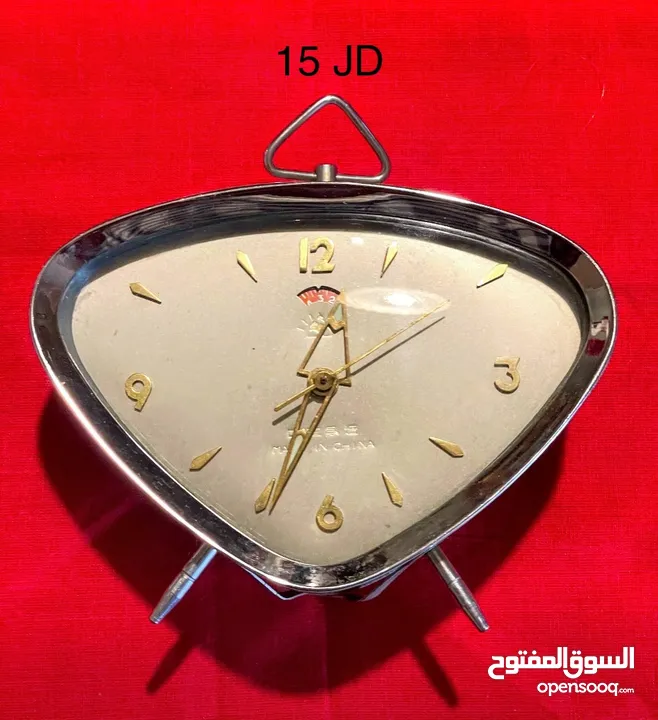 ساعات منبهه قديمة. خصم 20٪؜ على الاسعار الموجودة على الصور والتفاصيل في الوصف.