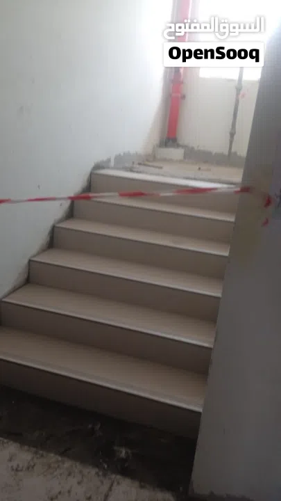 Tiles work and wall plaster