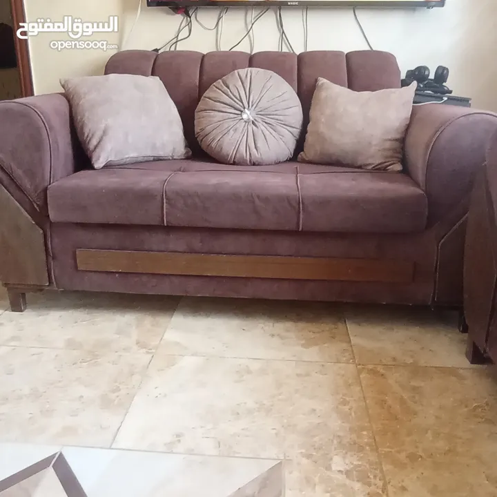 كنب موديل شرحات مكون من 4 قطع للبيع