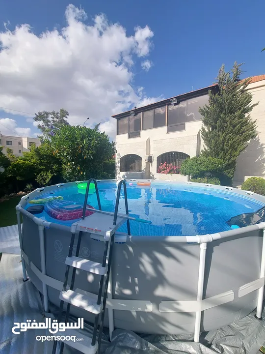 اكبر عرض وتحطيم للاسعار على مسبح انتكس INTEX SWIMMING Pool  بققطر 610سم وعمق رهيب 132سم
