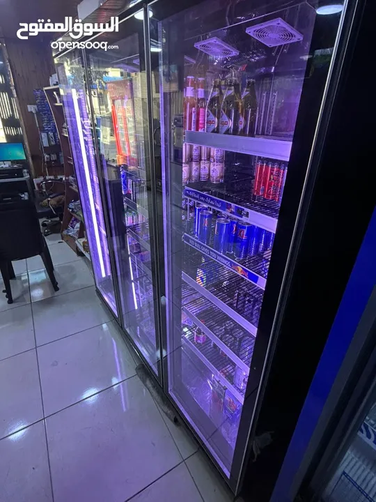 ثلاجة عرض3 ابواب بحالة الوكالة