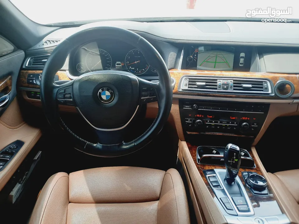 بي ام دبليو 740LI أبيض 2015 خليجي BMW 740LI White 2015 GCC