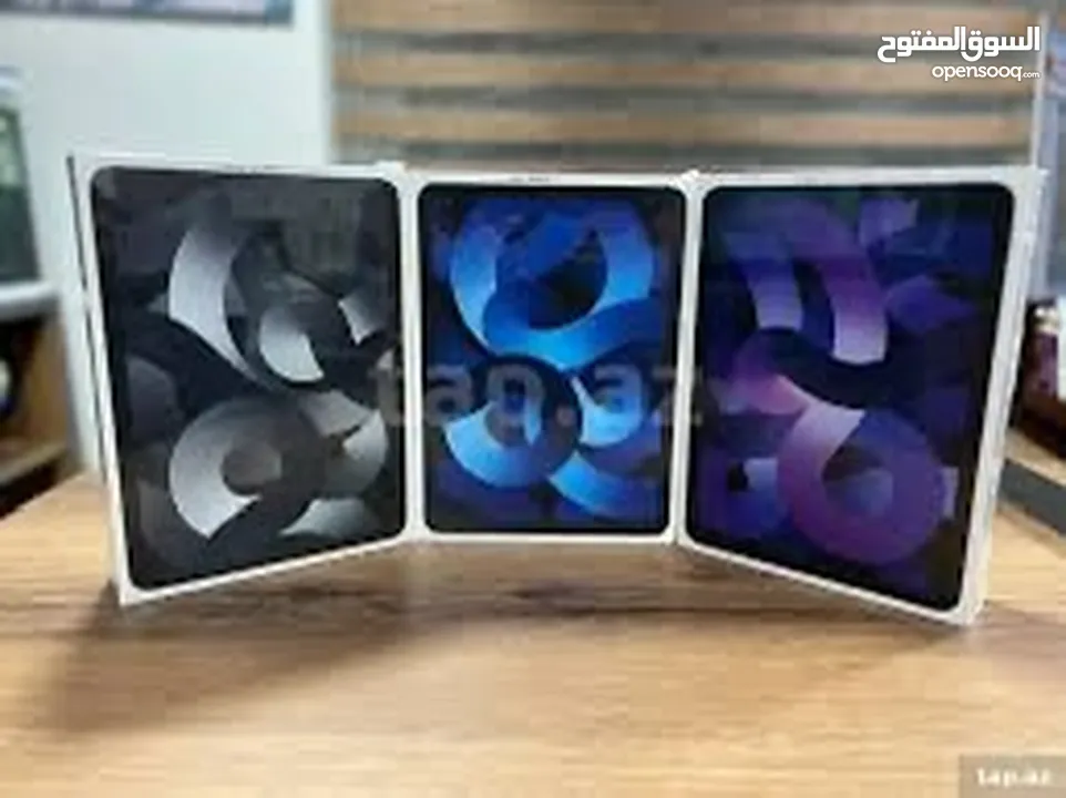 آيباد آير 5 جديد كفالة لمدة عام من تاريخ الشراء (64GB)