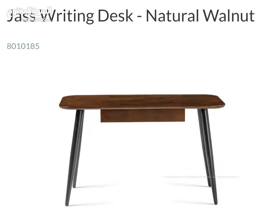 Jass Writing Desk + Clara Chair مكتب خشبي