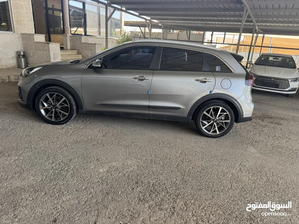 كيا نيرو هايبرد 2021 فحص كامل 7 جيد  Kia Niro Hybrid 2021