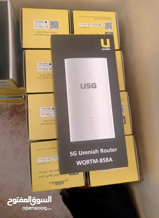 جديد بالكرتونه راوتر وماي فاي بسعر حرق امنية وزين جيل رابع وجيل خامس  4G 5G 4G+ Router & Mifi