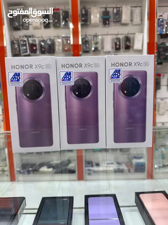 عرض خااص :  Honor X9C 256gb 12gb جديد مع ضمان وكيل MHD و بأقل سعر من دكتور فون