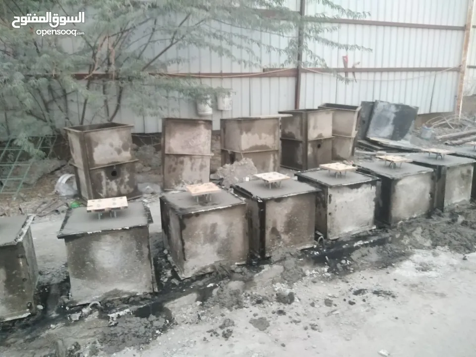 صبات سفتي  حواجز خرسانه جميع  المقاسات