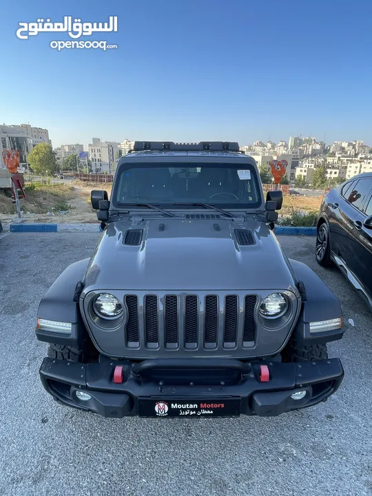Jeep wrangler rubicon unlimited  الحبة الوحيدة والمميزة بالاضافات في البلاد