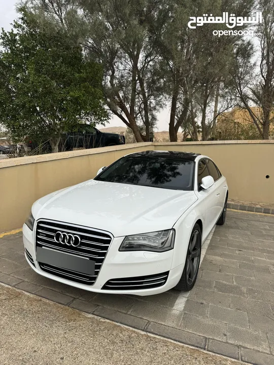 أودي A8 L موديل 2012 محوله 2016 بحاله الوكاله بسعر لقطع Audi A8 L قابل للبدل