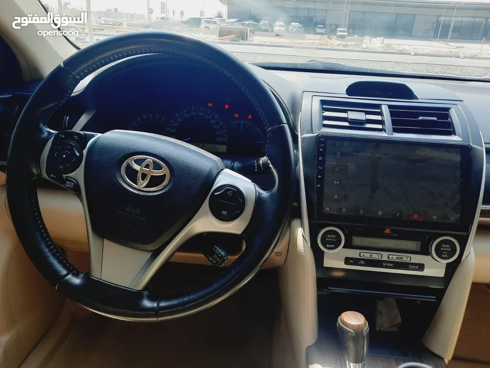 تويوتا كامري 2015 ابيض خليجي Toyota Camry 2015 GCC White