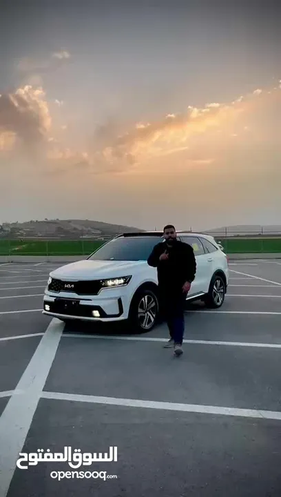 كايا سورينتو/2022 فل الفل  فتحة سقف بانوراما  4x4 ///240Hp بنزين + كهرباء  ( Haybrid) 1600cc