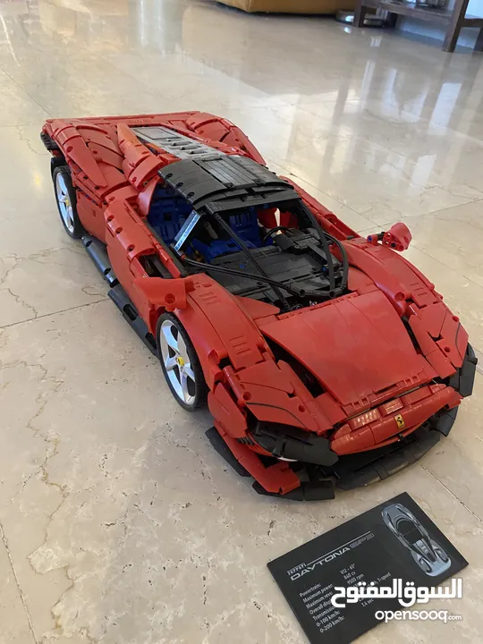 1:8 Ferrari Daytona SP3 – High-Detail Technic-Style Construction Model