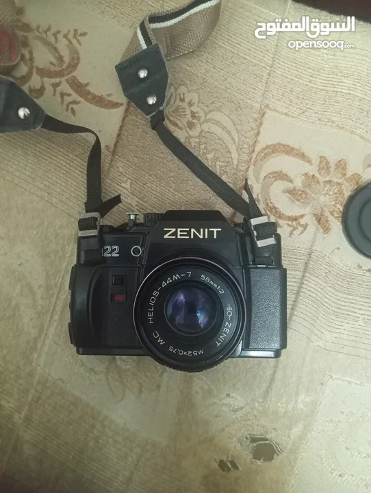كاميرا ZENIT 122 SLR مع عدسة Helios 44M-7