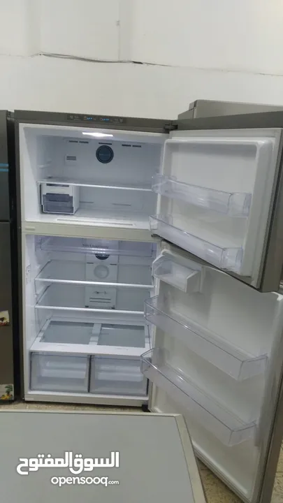 ثلاجة سامسونج بحالة الوكالة استخدام شهرين فقط