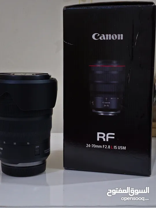 عدسة canon  RF 24-70mm