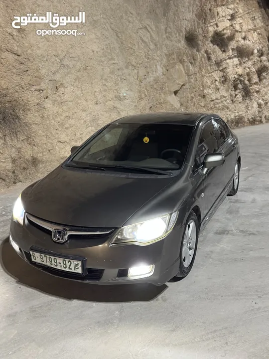 هوندا سيفيك 2008 للبيع او للبدل حسب النوع  والدفع فقططط كااااااااش