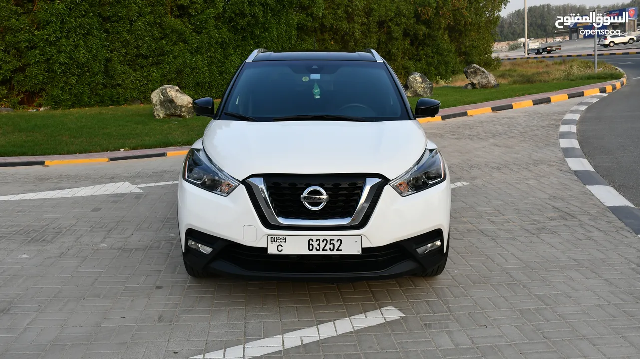 Nissan -Kicks - 2020 - White - Mini SUV - Engine Capacity 1.6 L