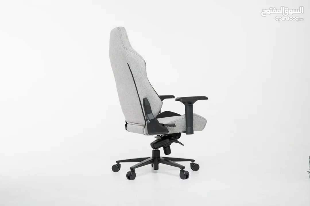 كرسي جيمنغ مريح لساعات اللعب الطويلة لون ابيض Dragon War Gaming Chair GC-023  السعر شامل التوصيل