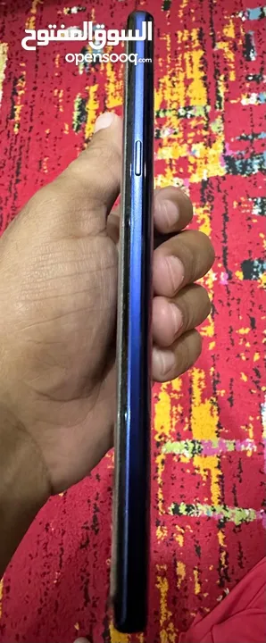 سامسونج نوت 9 بحاله ممتازه  128 جيجا خطين اللون ازرق Samsung note 9