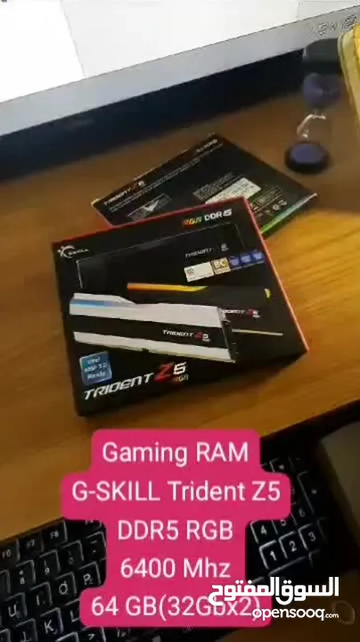 رام جيمينج GSkill trident z5 RAM 32Gb × 2