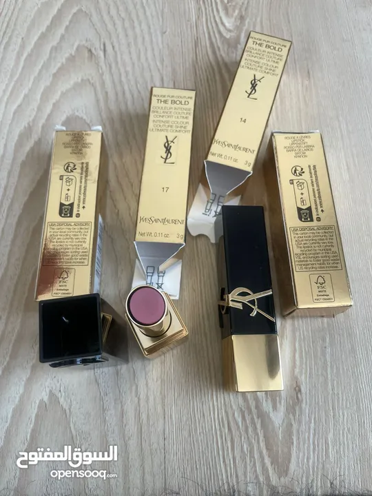 Yves Saint Laurent The Bold High Pigment Lipstick  (12BD) For Each.