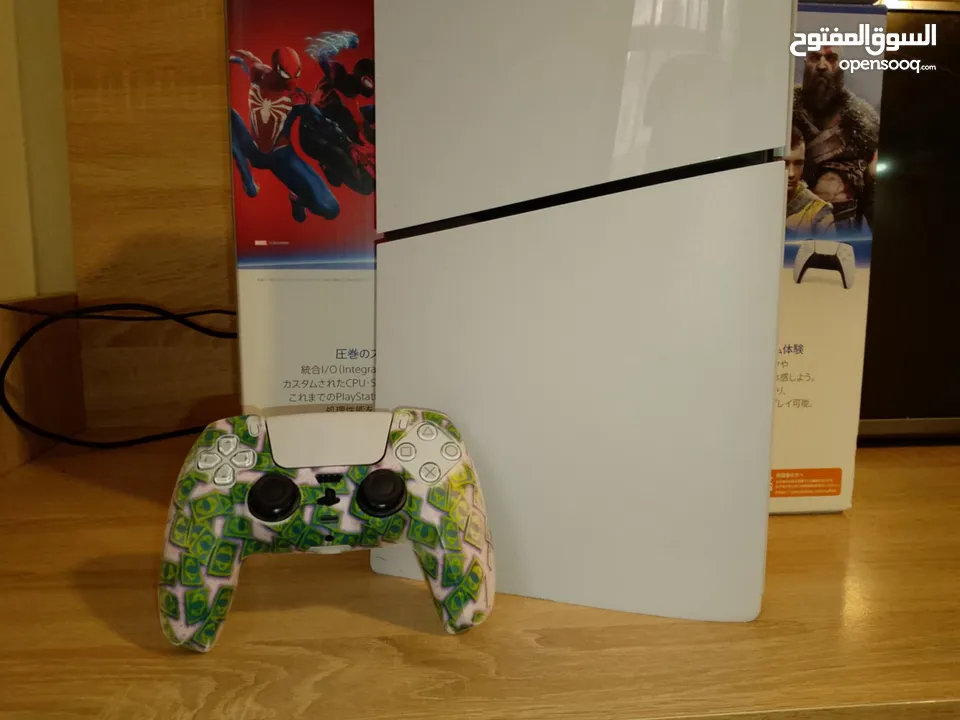 قابل للتفاوض شيء بسيط PlayStation 5 Slim بحاله الوكاله استخدام 5اشهر