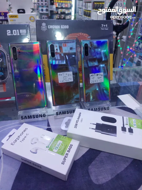 أجهزه  فل نظافه  فحص 256g 16ram عربي شرق اسوط Samsung  S10 Plas مع بكج هدايا