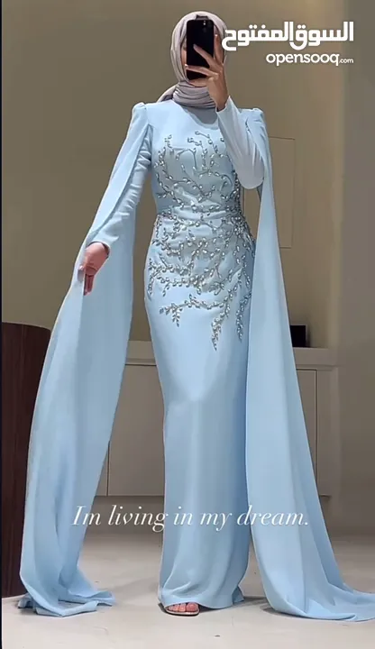 فستان زهري  للبيع بسعر مناسب جداً