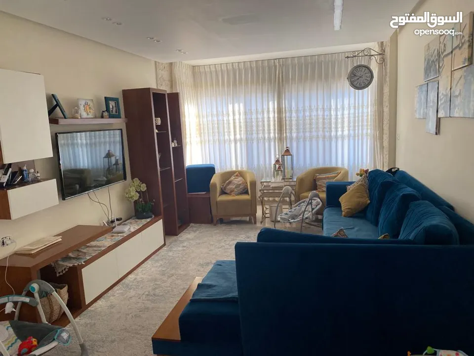 شقة 130 متر في بيتونيا بجانب قصر ابو سلطان 3 غرف نوم وحمامين ، عالية ومطلة