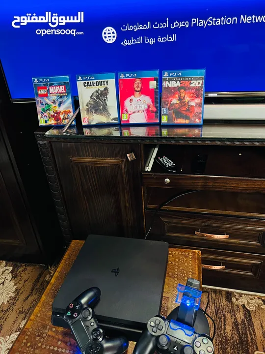 Playstation 4 Slim  بلاستيشن 4 سلم