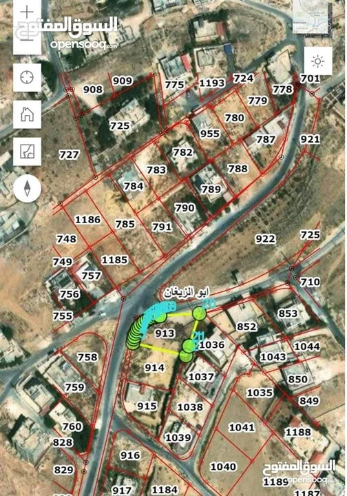 قطعة أرض 720 متر سعر حرق 16500 للبيع المستعجل ع شارعين صخريه مستويه