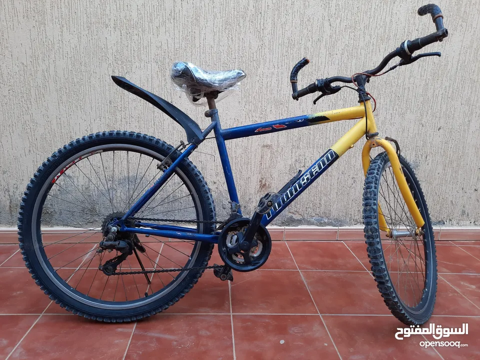 دراجة هوائية مقاس 26 ايطالية ربي يبارك  سعر 450 دينار