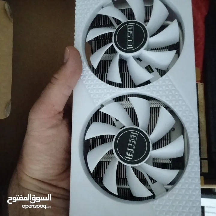 كارت شاشة جديد rx580 8g