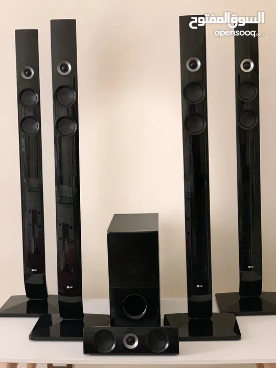 هوم ثيتر LG استعمال نضيف جدا صوت محيطى رهيب