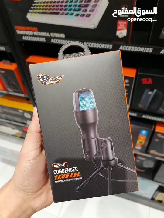 Porodo gaming condenser microphone