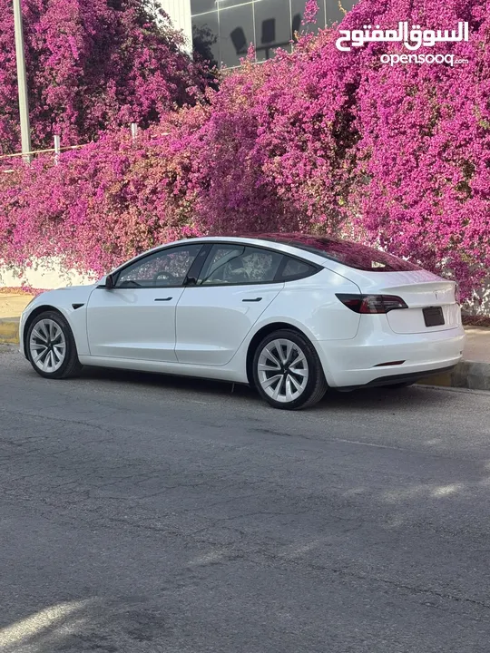 Tesla model 3 2022/  تيسلا موديل 3 ممشى قليل جدا فحص كامل