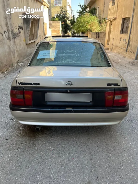 سيارة اوبل فكترا موديل 92 للبيع