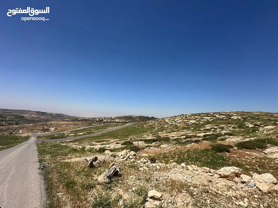 ارض سكنية للبيع 724 م تقع على شارعين  تنظيم سكن ب من المالك مباشرة _ طريق المطار _ ناعور _ حسبان