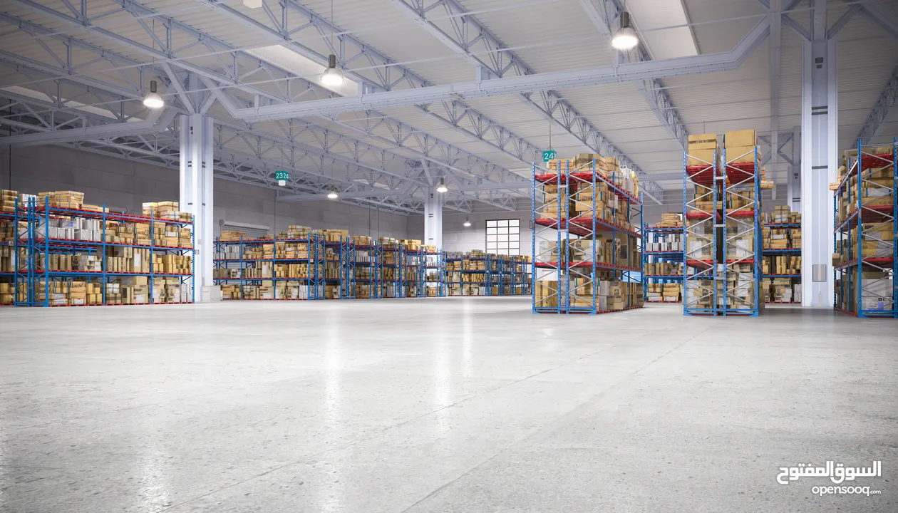 للإيجار فى أمغرة مخزن ( هنجر ) مساحة 1000 متر  For Rent in Amghara Warehouse (Hangar) of 1,000 sqm