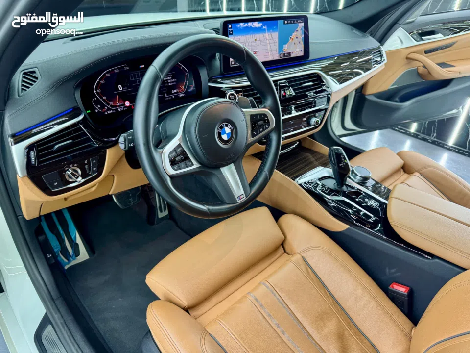 2023 BMW 530i M-Sport, March 2027 BMW Warranty, Full BMW Service History, GCC