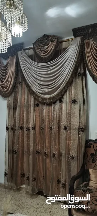 غرفه صالون كامله مع البرادي البراويز انتيكا بحاله ممتازه جدا