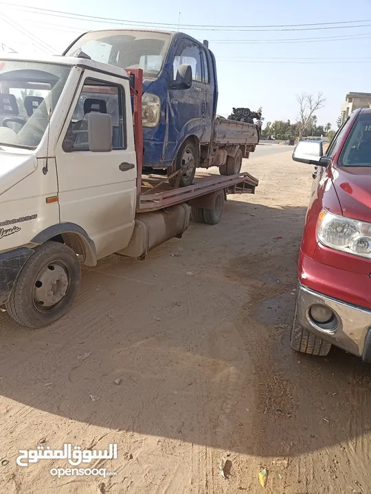 ساحبة لنقل السيارات المكان تاجوراء النقل خارج ليبيا وداخل ليبيا